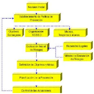 Figura 3. Esquema del sistema de gestión de SSO. 