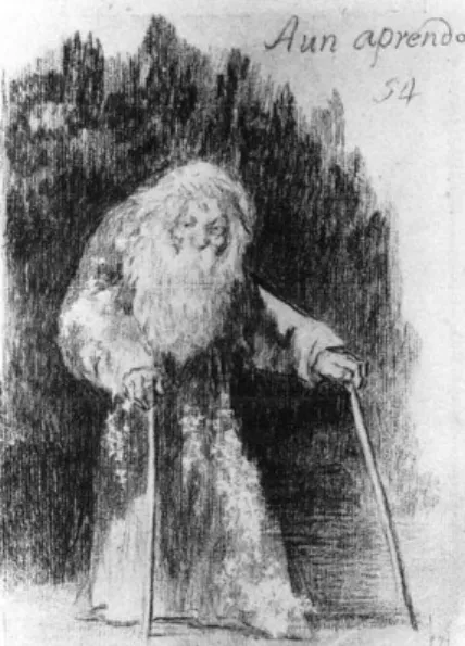 Fig. 1 - Aún aprendo (Goya)