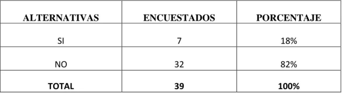 TABLA N° 7 Identificacion de Riesgos 