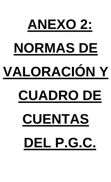 CUADRO DE CUENTAS 