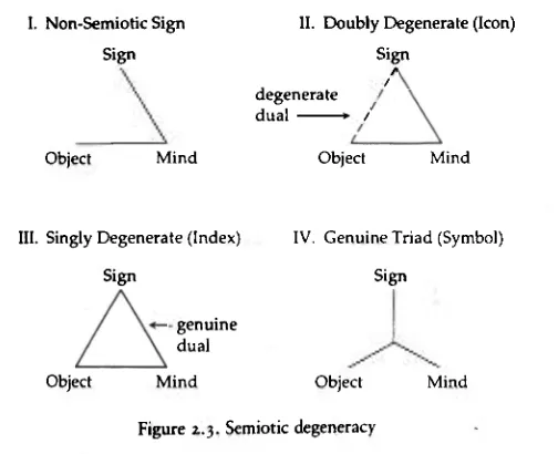 Figure 2.3. Semiotic degeneracy 