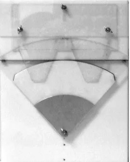 Figura 1. Odontógrafo o generador de dientes de engranaje de perfil evolvente. 