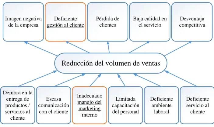 Gráfico 2: Árbol de problemas 