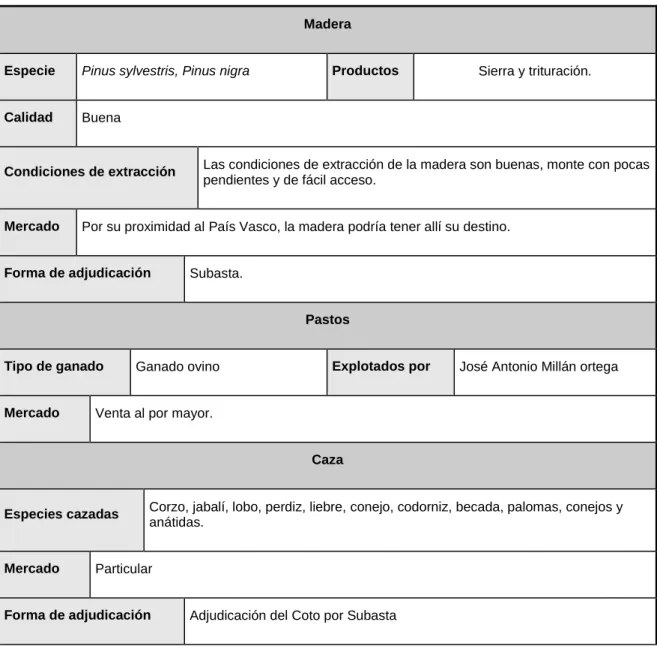 Tabla 57. Producción 