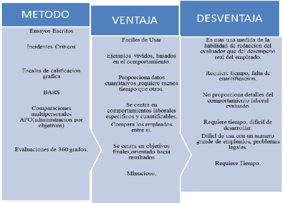 Figura N° 3: Métodos de evaluación 