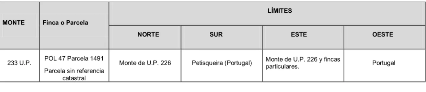 Tabla 1. Posición administrativa 