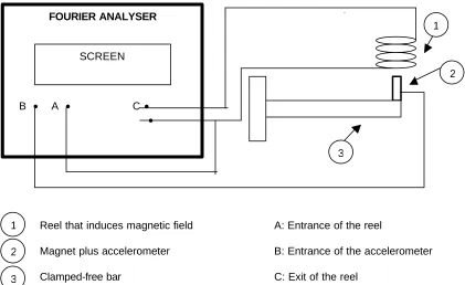 Figure 3. Scheme of the experimental setting 