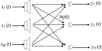 Figure 1. Single source - multiple destination system. 