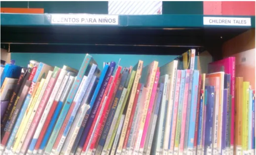 Figure 4. Children tales section, Public library of Palencia 