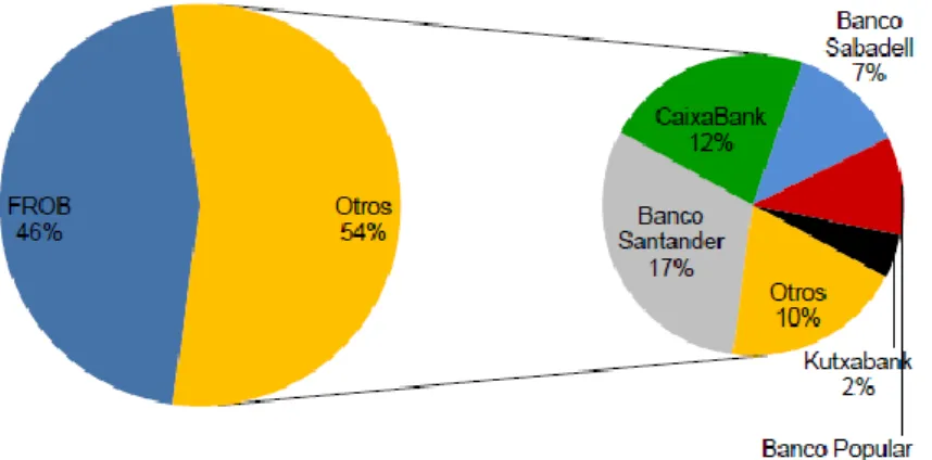 Gráfico 6.4: Composición del capital de la SAREB 