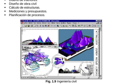 Fig. 1.7 Análisis por elementos finitos. 