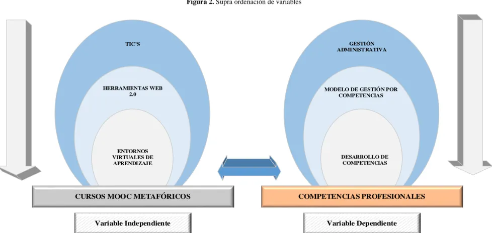 Figura 2. Supra ordenación de variables 