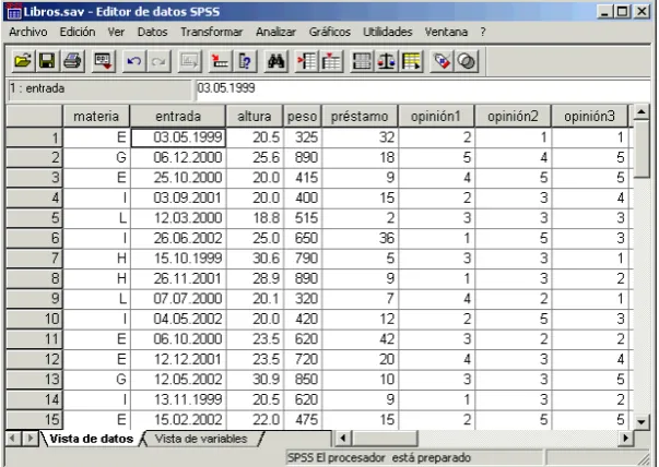 Figura 11: Men´u Archivo