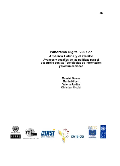 Conclusiones Y Recomendaciones - Estrategias Nacionales Y Regionales