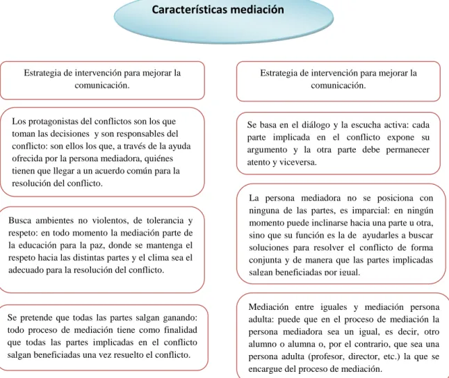 Figura 4. Características mediación.  