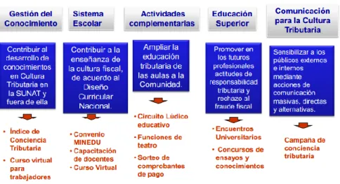Figura 2.4. Programa de Conciencia Tributaria 2008-2011  
