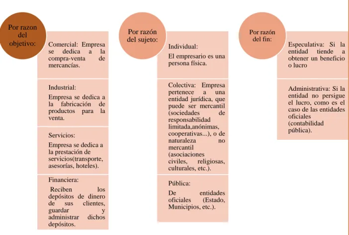 Gráfico 9 Subdivisión de la micro contabilidad 