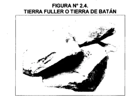 FIGURA N 2.4. 034 I TIERRA FULLER 0 TIERRA DE BATAN