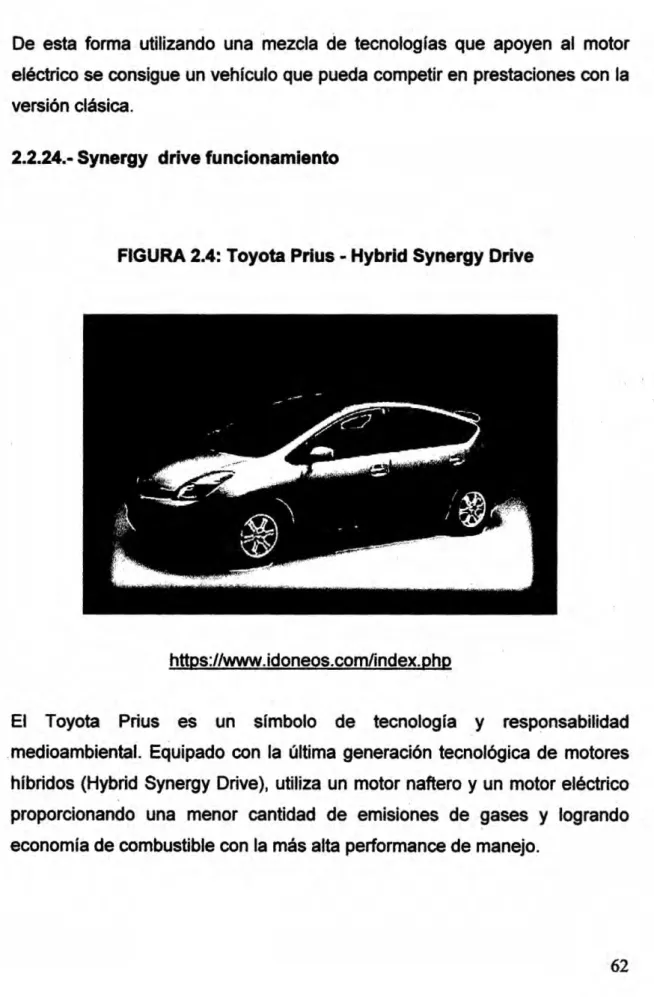 FIGURA 2.4: Toyota Prius - Hybrld Synergy Drive