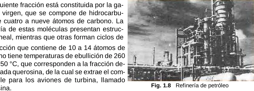 Fig. 1.8   Refinería de petróleo