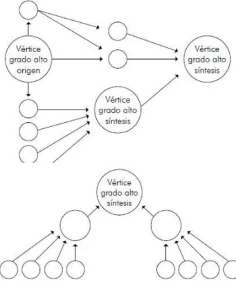 Figura 3. Vértices de grado alto 