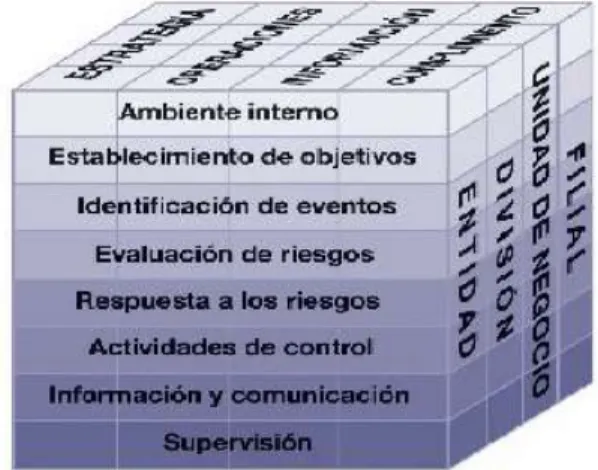 Gráfico No. 5 Componentes del COSO ERM 