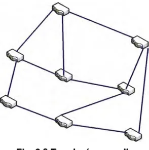 Fig. 2.8 Topología en malla 