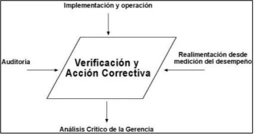 Figura Nº8: Verificación y Acción Correctiva 