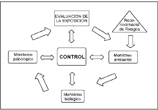 Figura Nº9: Control de la exposición de un trabajador. 