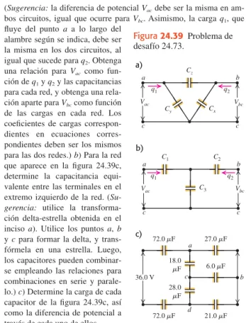 Figura 24.40 Problema de desafío 24.74.