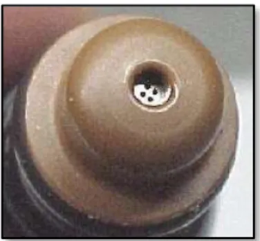 Figura 5. Inyector con pico tipo bolilla 