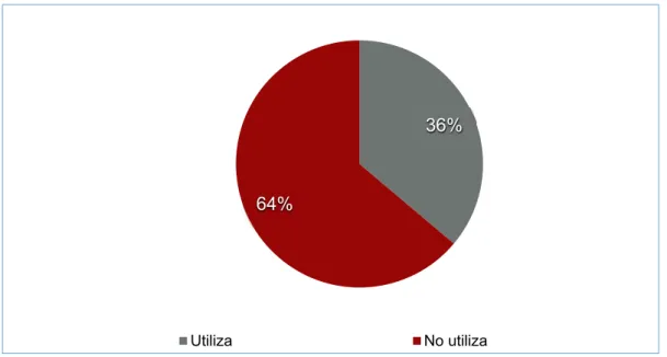 Figura 15.  Utiliza servicios en línea 