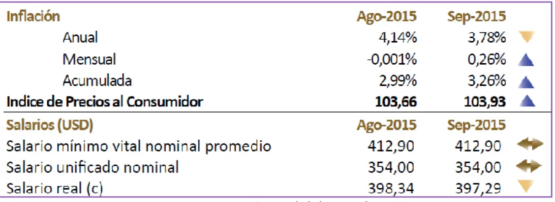 Tabla 13 Inflación Histórica 