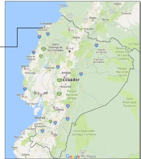 Gráfico  1Mapa de museos que existe en diferentes provincias