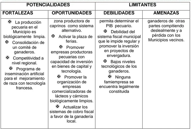 CUADRO DIAG. Nº 8:  ANÁLISIS ESTRATÉGICO DEL SECTOR SECUNDARIO. 