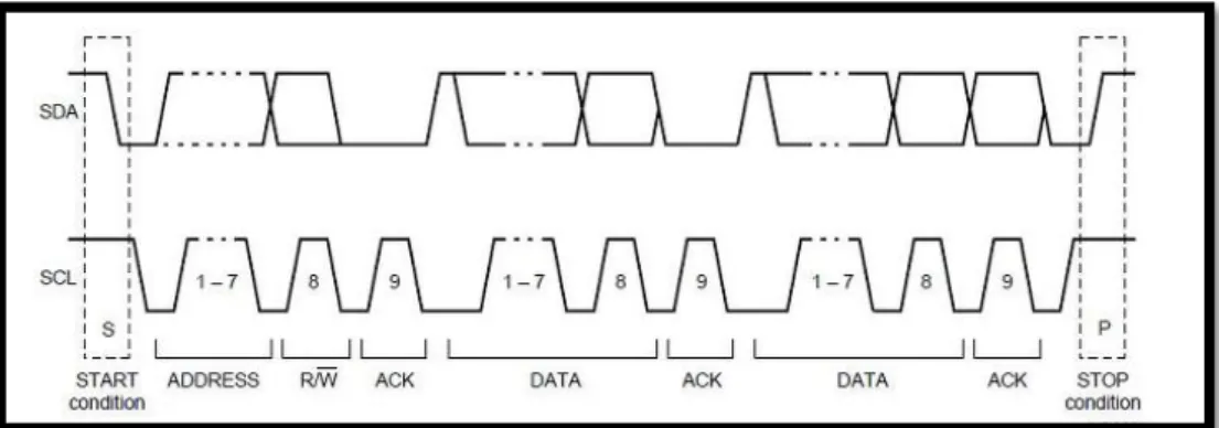 Figura 19 Trama de datos en comunicación T P U  Fuente: García (2012), Introducción al T P U bus