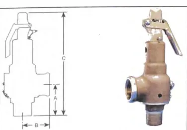 Figura 3.14 Válvula De seguridad 