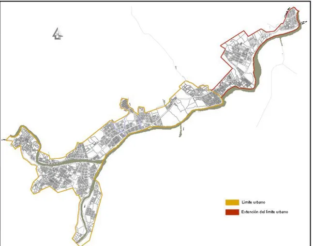 Tabla 19. Sectores y barrios según el Plan de Ordenamiento Urbano de Zamora 1992 