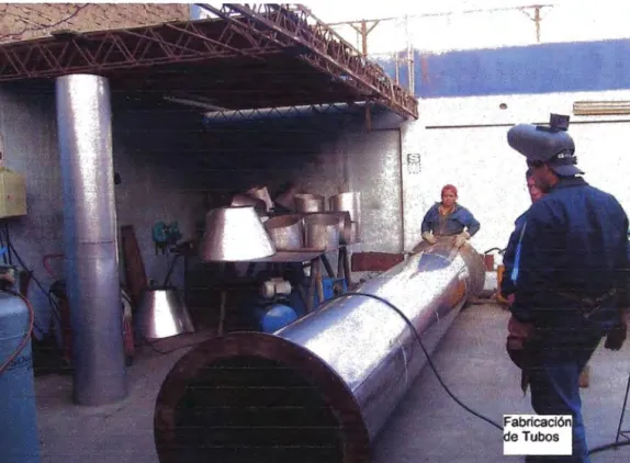 Fig. 3.4 Tubos terminados 