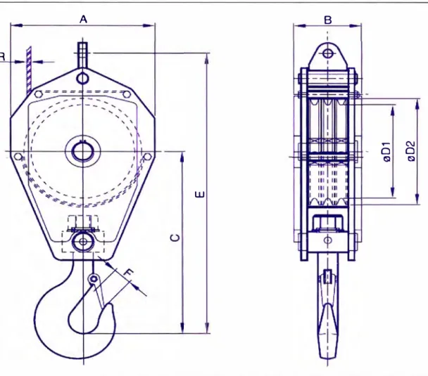 Fig. 2.15  Detalle de gancho de una grúa 