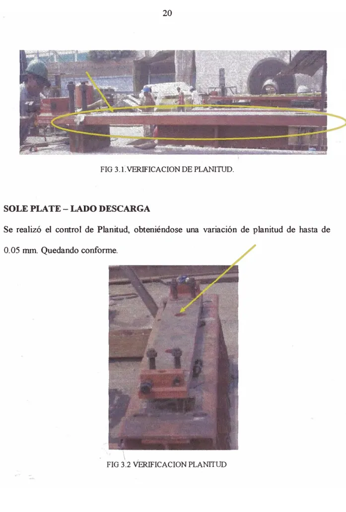 FIG 3.LVERIFICACIONDE PLANITUD. 