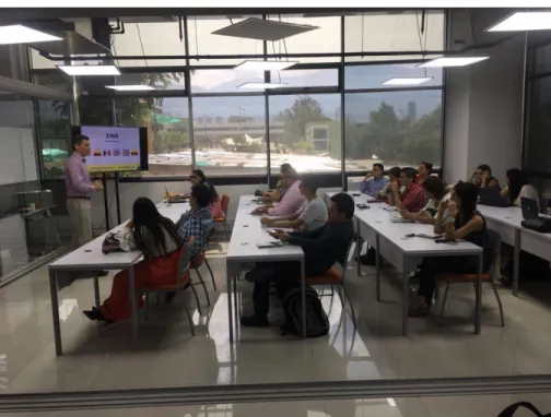 Figura 11 Comprobante presentación de los estudios de mercado para los empresarios del  Ambiente virtual 