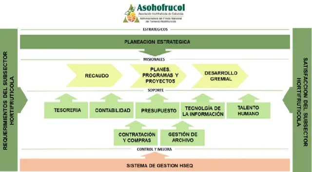 Figura 4. Mapa de procesos propuesto. 