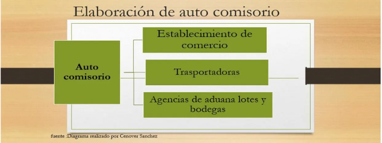 Figura 5 Sitios autorizados de fiscalización aduanera zona segundaria  