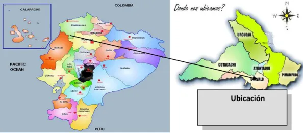 Gráfico N° 3.2 Mapa de Imbabura 