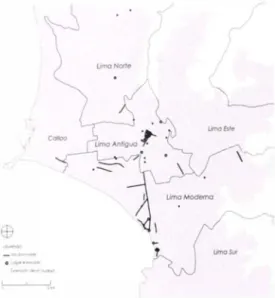 Fig. 2. Lugares evocado  por los alumnos. 