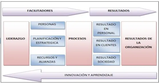 Gráfico 9. Estructura del Modelo de Excelencia en la Empresa Horizul 