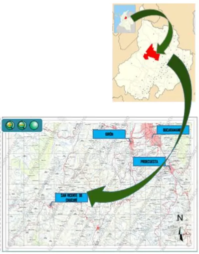 Figura 1. Mapas 1 (Localización General) 