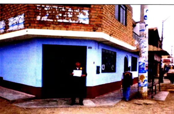 Figura  2.6:  Verificación  e  identificación  de  predios  en  el  cruce  de  la  Av