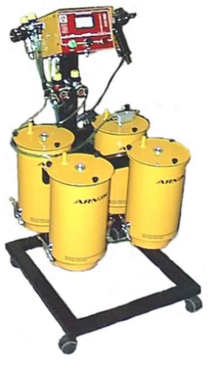 Fig. 2.1, Equipo – Modelo IJ-900RM – recipientes múltiples. 1